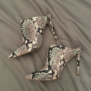 Aldo. Snake Skin. Heels. Size 37. US 6.5. Worn.